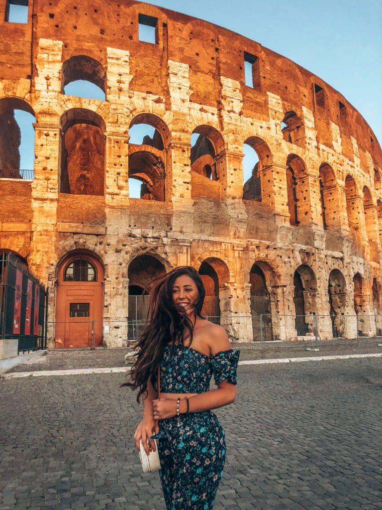 Golden Hour at the Colosseum
