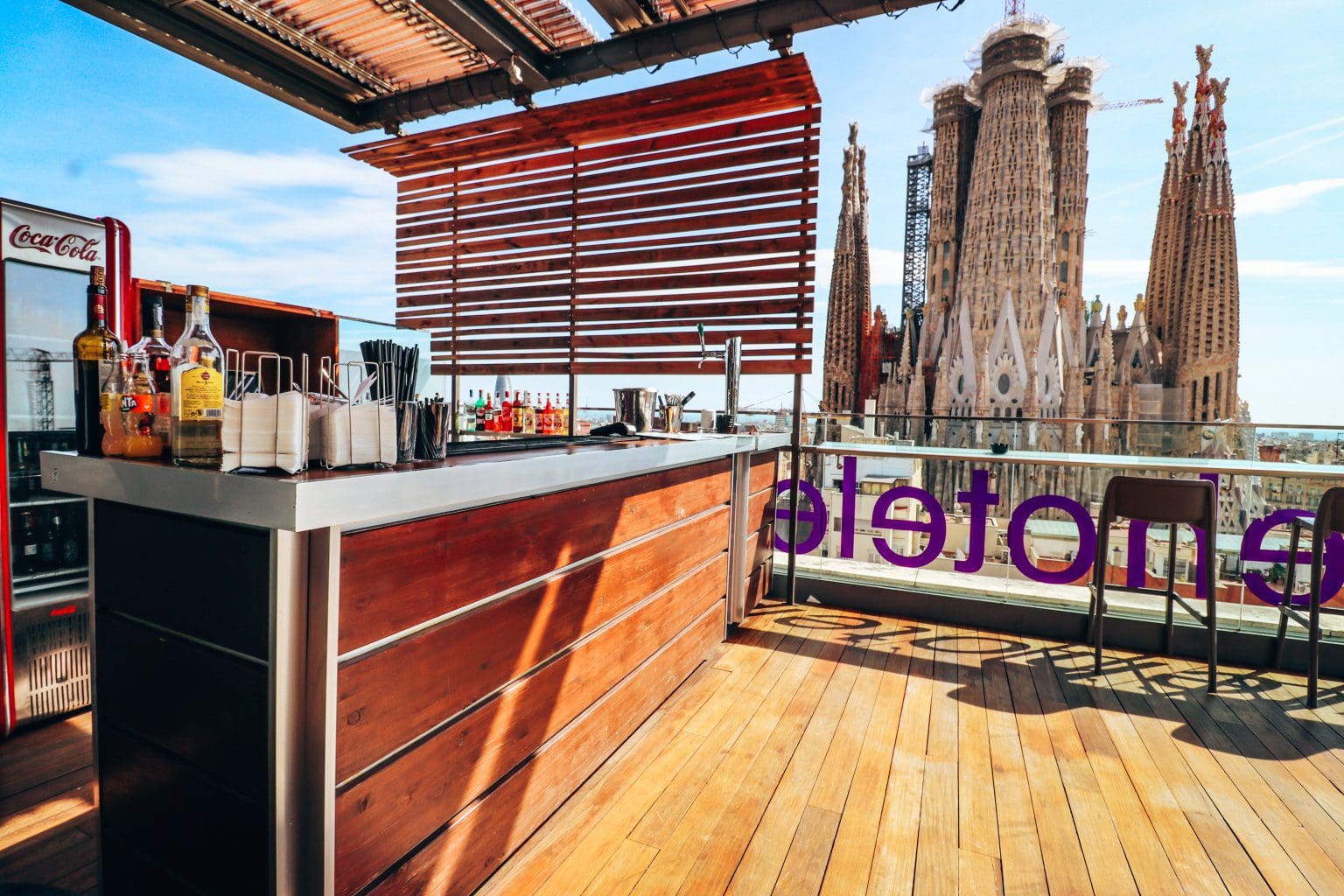 The Best Rooftop Bar in Barcelona Just Look At This View! The