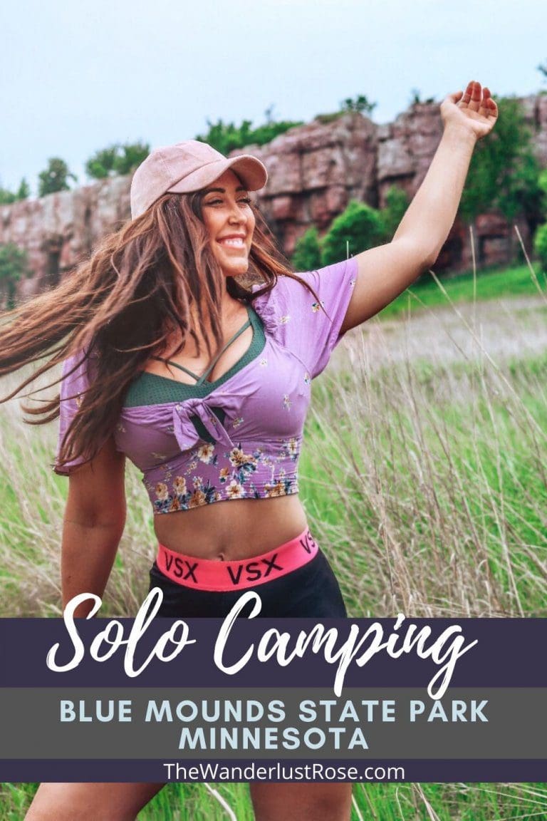 Camping Solo At Blue Mounds State Park - The Wanderlust Rose