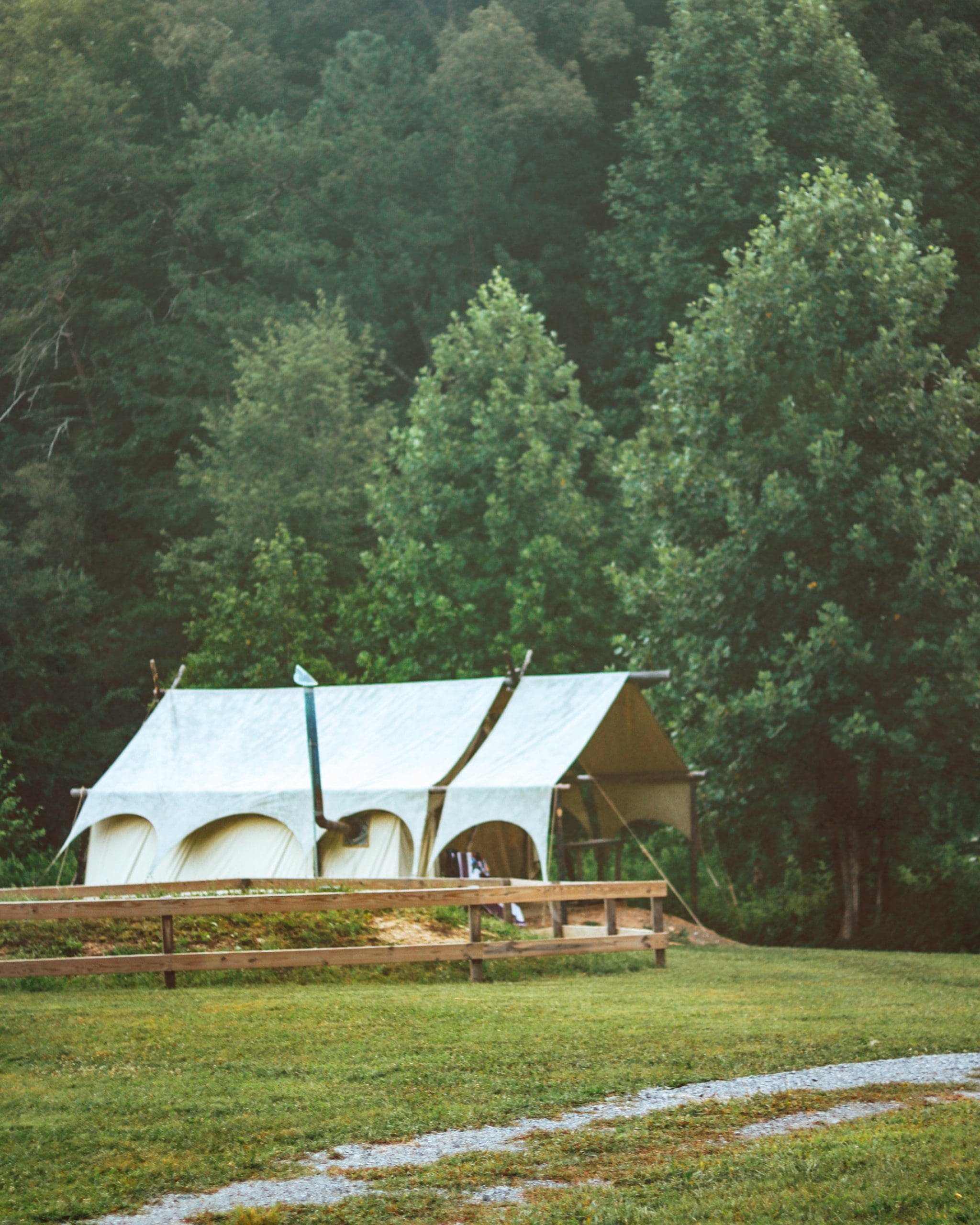 Glamping at Great Smoky Mountains National Park with Under Canvas