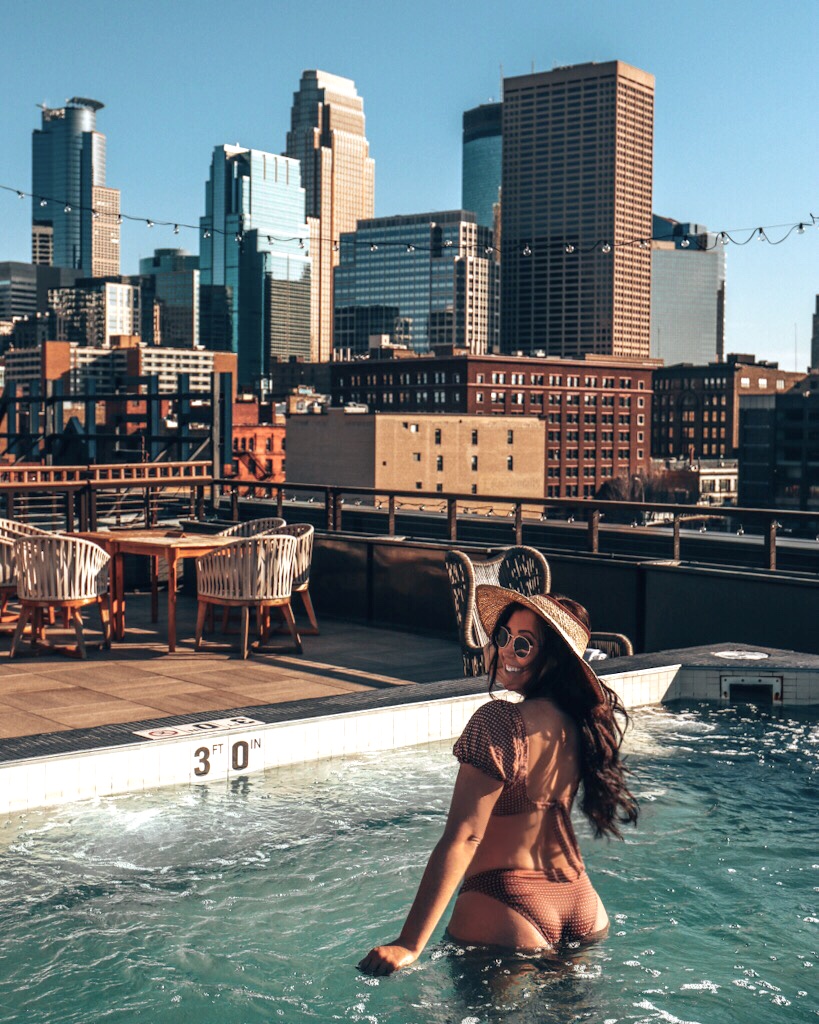 Hewing Hotel: The Best Rooftop Pool in Minneapolis, Minnesota