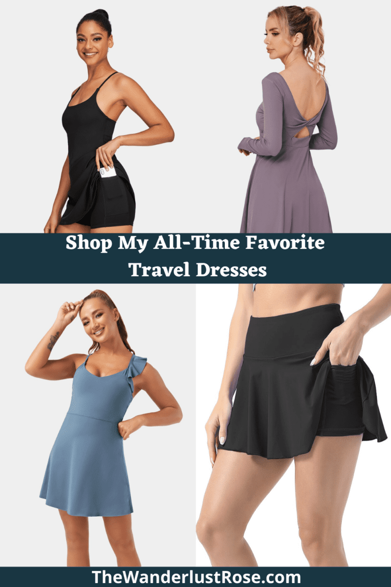 Shop My AllTime Favorite Travel Dress The Wanderlust Rose