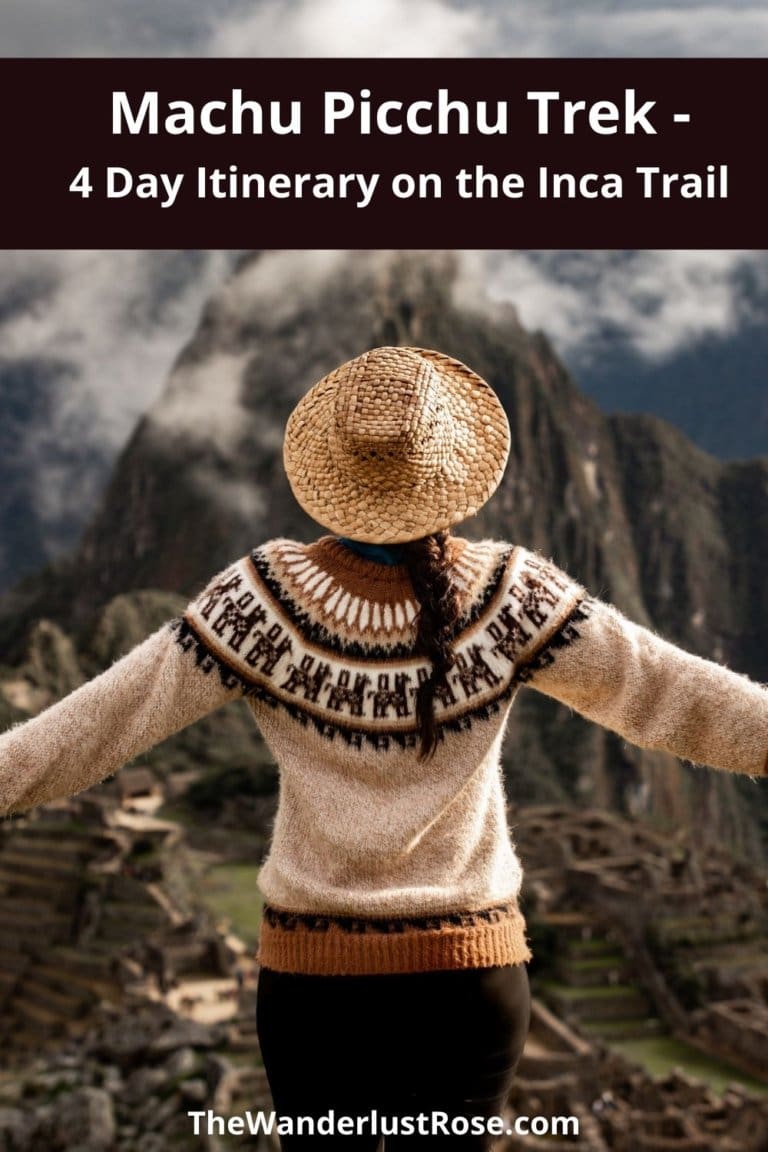 Machu Picchu Trek - 4 Day Itinerary with TreXperience on the Inca Trail ...