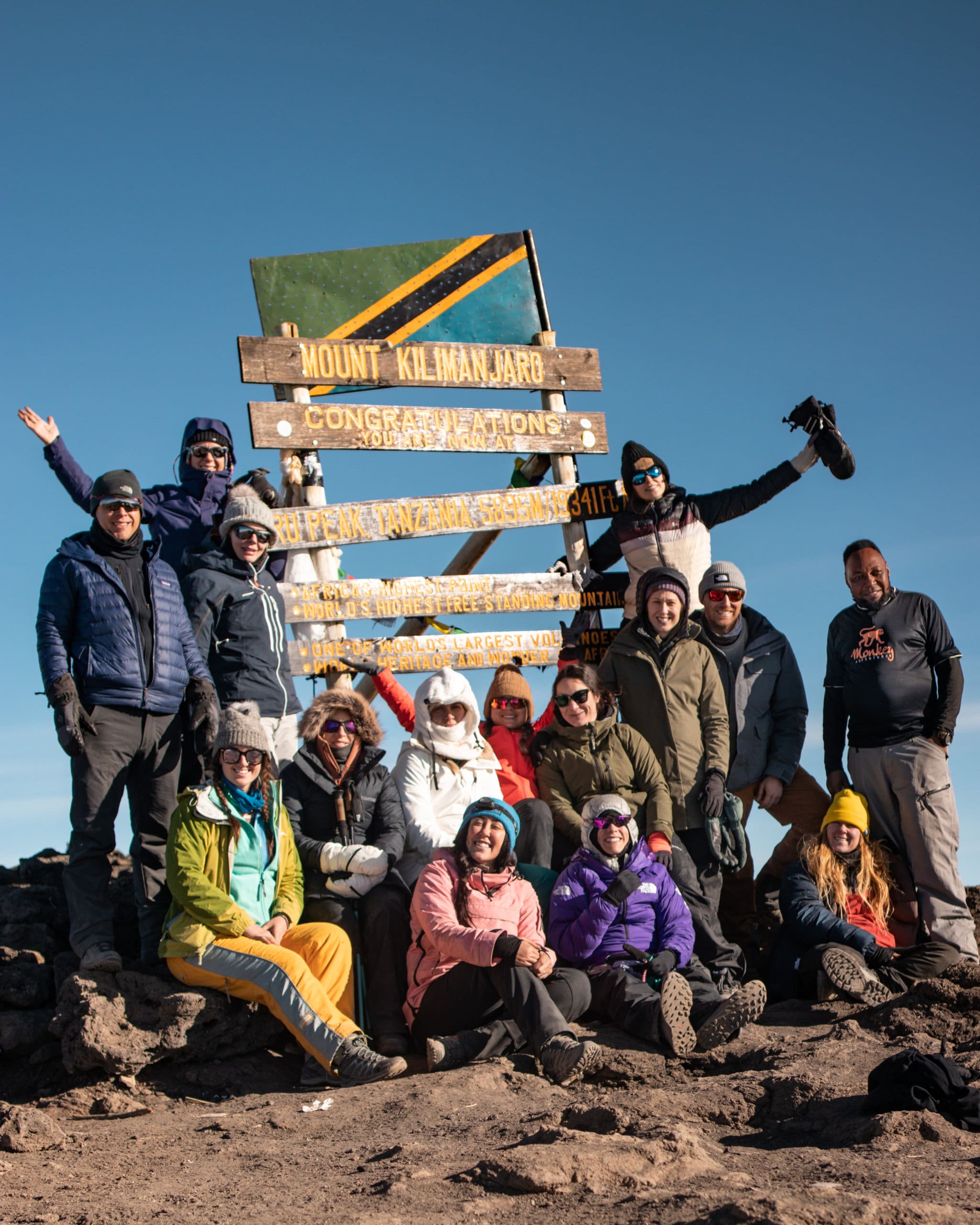 Mount Kilimanjaro Group Trip Highlights: 7 Day Machame Route